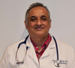Portrait of Ashok Mehta, MD